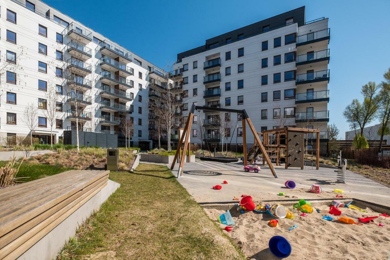 Raya Mansion Warsaw Lägenhet Exteriör bild